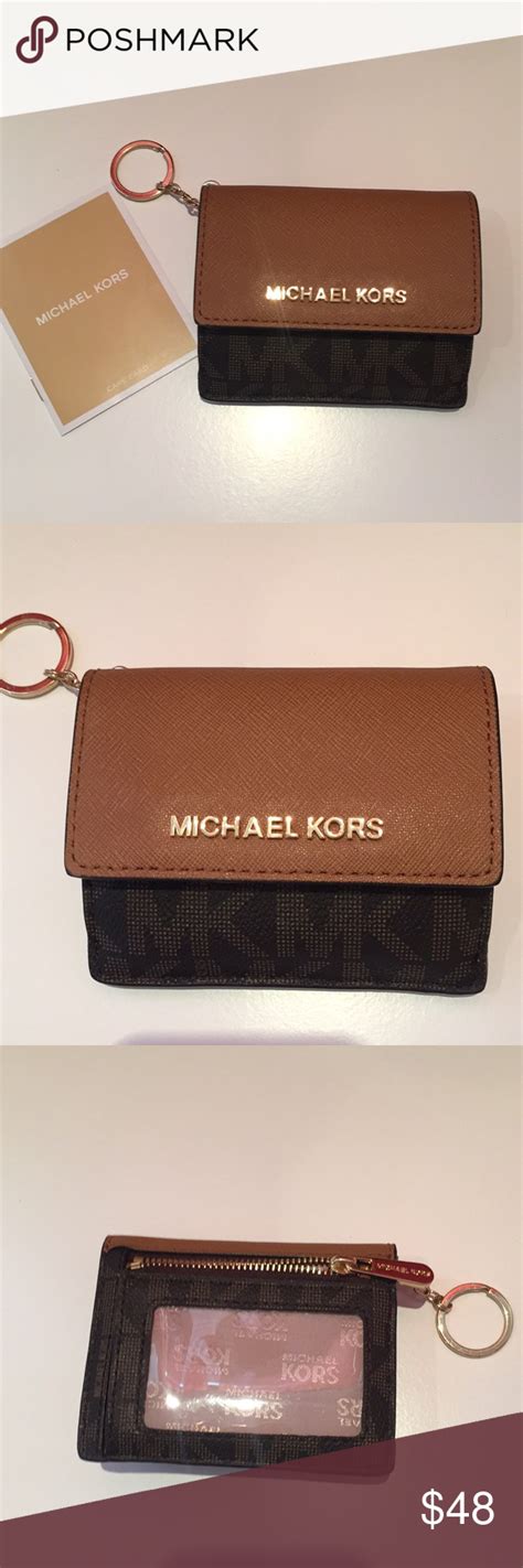 designer keyrings michael kors|michael kors keychain wallet.